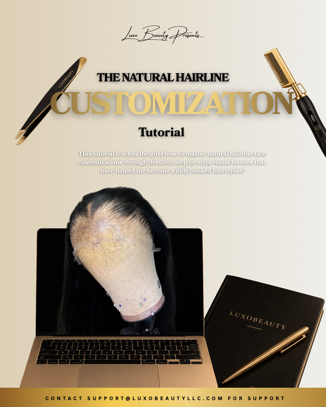 The Natural Hairline Customization Tutorial